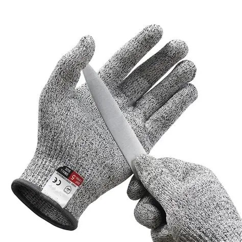 Cut-Resistant Gloves — Stainless Steel Wire